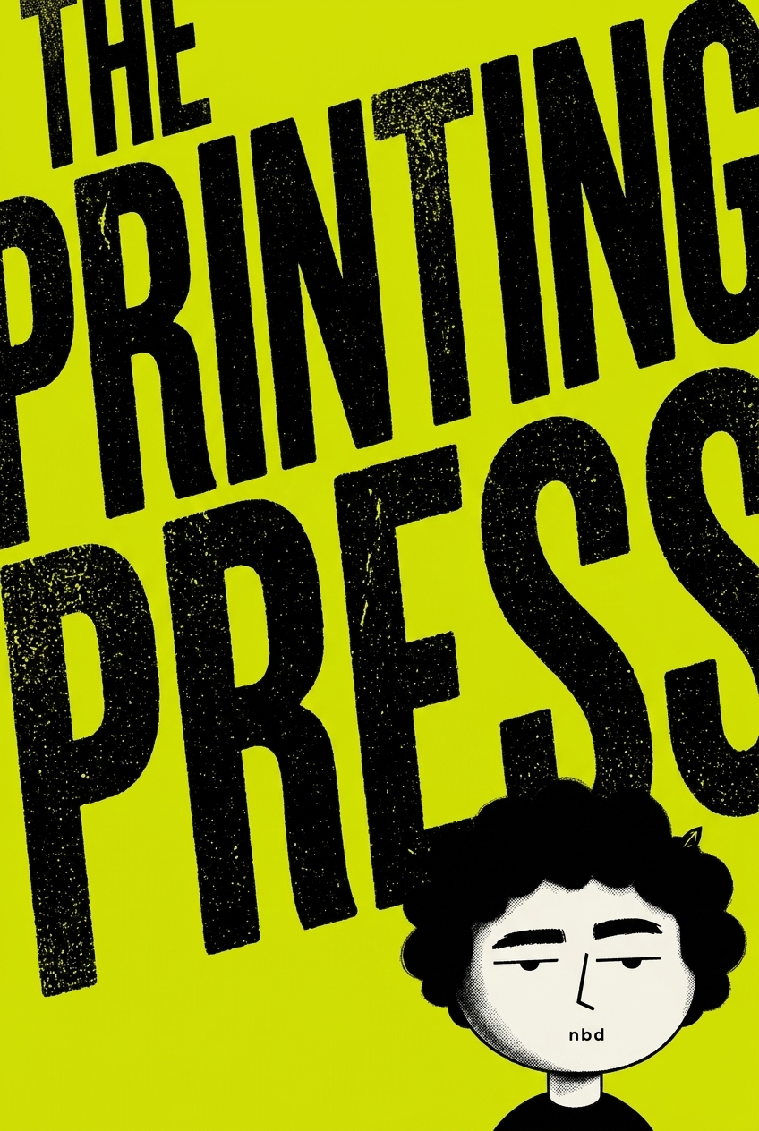 the printing press. nbd.